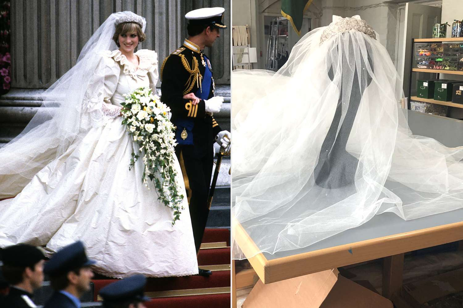 Princess Diana's Missing Veil Recreated — Designer Says It Restores the Dress's 'Twinkle'